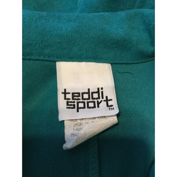 Vintage 90s Teddi Sport Womens Pullover Sweater Size M Unique Abstract Design - Picture 4 of 7